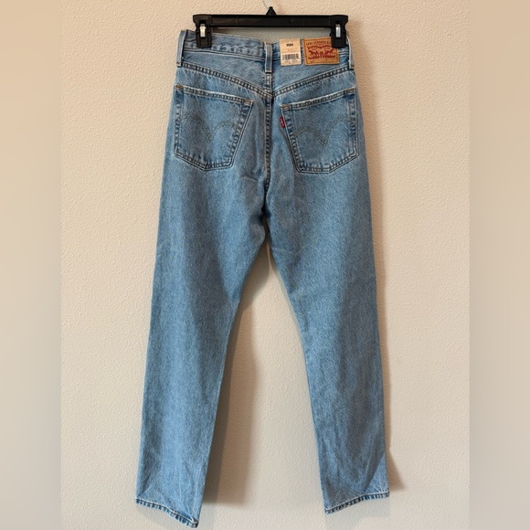 Levi's Light Blue Distressed Slim Jeans - Picture 4 of 8